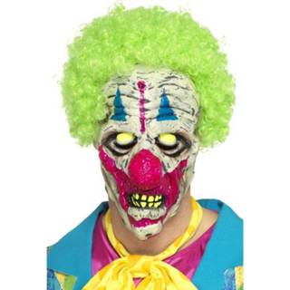 👉 Unisex not applicable zwart Uv licht Clown Masker 5020570263655