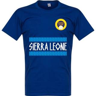 👉 Shirt blauw Sierra Leone Team T-Shirt -