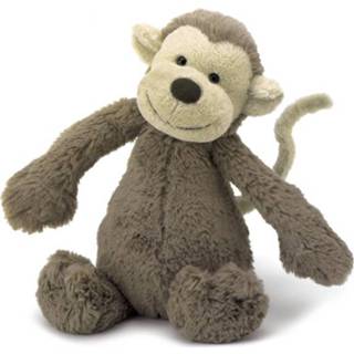 👉 Knuffel m Aap Bashful Monkey - Jellycat