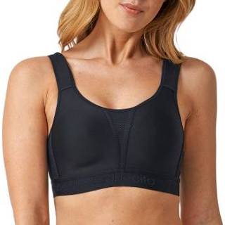 👉 Vrouwen zwart Abecita Kimberly Soft Sports Bra * Gratis verzending