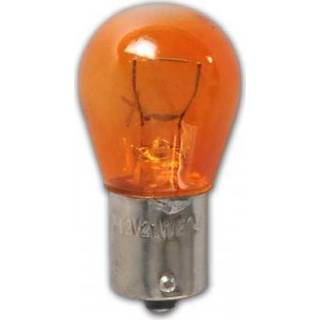 👉 Autolamp oranje Pro+ 12V 21W BA15s per stuk
