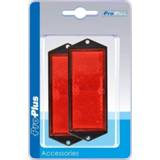 👉 Reflector Pro+ rood 104x40mm schroefbevestiging 2 stuks in blister