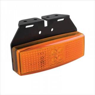 👉 Oranje Pro+ Zijmarkeringslamp 12/24V 110x40mm LED met houder