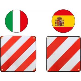 👉 Markeringsbord aluminium Pro+ 50x50cm voor Italië/Spanje 2 in 1