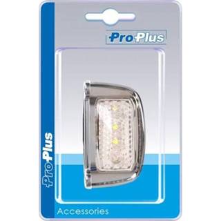 👉 Chroom Pro+ Kentekenverlichting 12/24V 76x41mm LED in blister