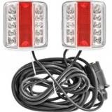 👉 Pro+ Aanhangerverlichtingsset LED met magneten 7,5+2,5M kabel