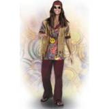 👉 Bruin Hippie kostuum John