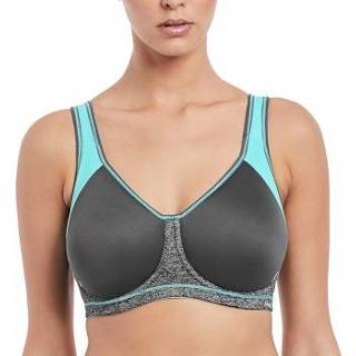 👉 Vrouwen rood Freya Active Sonic Underwire Spacer Sports Bra * Gratis verzending