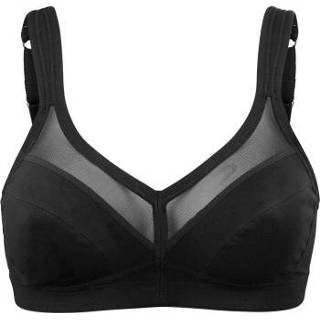 👉 Vrouwen zwart Swegmark Net Faitrade Cotton Soft Bra * Gratis verzending