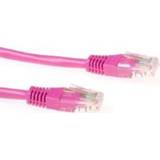 👉 Patchkabel roze Intronics CAT5E UTP 8716065135626