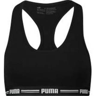 👉 Vrouwen zwart Puma Iconic Racer Back Bra * Gratis verzending