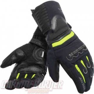 👉 Glove zwart geel Dainese scout 2 unisex gtx gloves black fl yellow