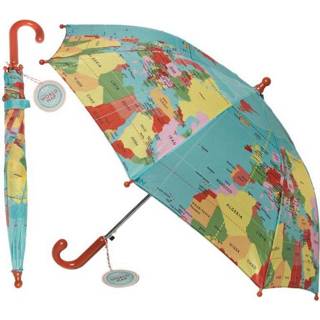 👉 Paraplu kinderen vintage world map 5027455390857