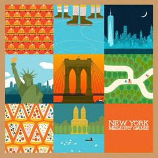 👉 Kinderboeken > Fictie New York Memory Game 9781623260491