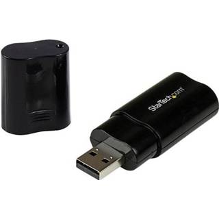 👉 Audio adapter zwart externe geluidskaarten StarTech USB Stereo