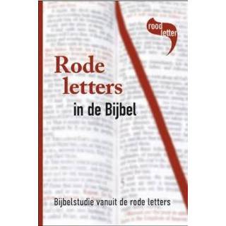👉 Bijbel rode God spreekt letters in de
