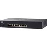 👉 Zwart mannen Cisco SG250-08HP Managed L2/L3 Gigabit Ethernet (10/100/1000) Power over (PoE)