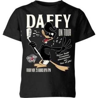 👉 Shirt t-shirts Looney Tunes kinderen zwart Daffy Concert Kinder T-shirt - 11-12 Years