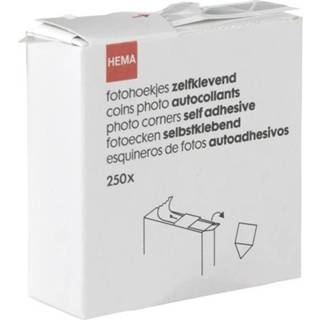 👉 Fotohoekje unisex HEMA 250-pak Fotohoekjes Zelfklevend