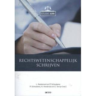 👉 Nederlands acco Paul Schoukens Karl Hendrickx Rechtswetenschappelijk schrijven 9789463442206