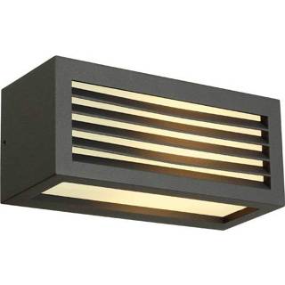 👉 Wandlamp antracietkleurige l outdoor box E27