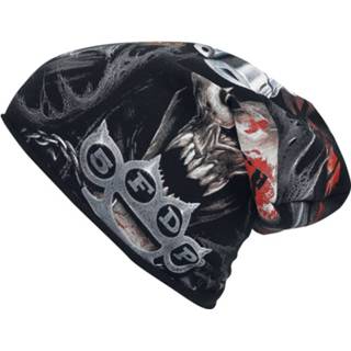 👉 Beanie meerkleurig standard unisex Five Finger Death Punch Assassin - Light 5055800629529