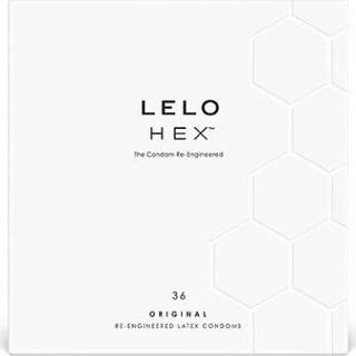 👉 Condoom latex transparant Lelo HEX Condooms ( Doosje 36 Stuks) 7350075024085