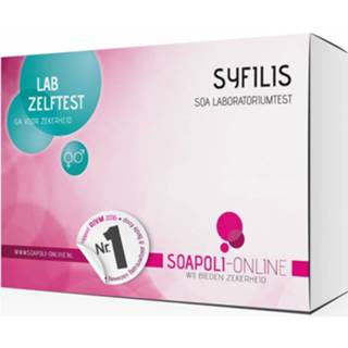👉 SOApoli Syfilis Test - Professionele Laboratoriumtest