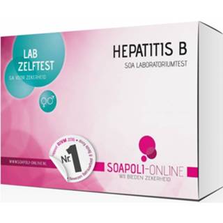👉 SOApoli Hepatitis B Test - Professionele Laboratoriumtest