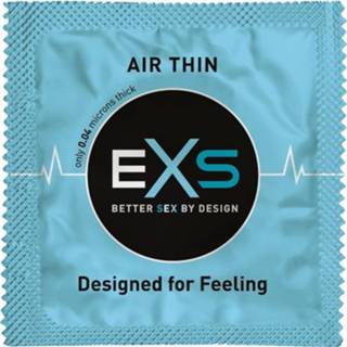 👉 Condoom latex transparant EXS Air Thin Extra Dun (per Stuk)