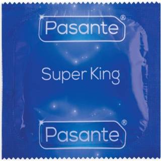 Condoom latex transparant Pasante Super King Size 69mm (per Stuk)