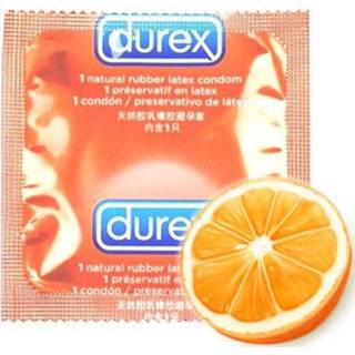 👉 Condoom latex oranje Durex Taste Me Sinaasappel