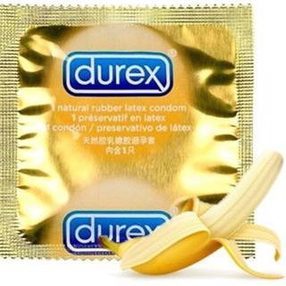 👉 Banaan condoom latex geel Durex Taste Me