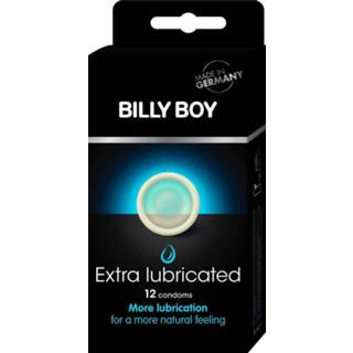 👉 Condoom latex transparant jongens Billy Boy Extra Lubricated 12 Condooms 4008600236542