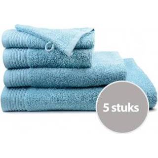 👉 Handdoek The One Voordeelpakket 450 gram 50x100 cm Petrol (5 stuks)