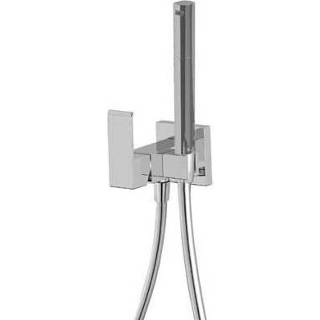 👉 Eenhendelkraan chroom Cuadro Tres inbouw voor bidet 00612301 8429546428871