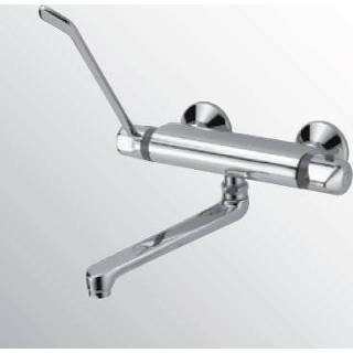 👉 Keukenkraan chroom clinic keramisch Huber thermostatische 571.08LCH.CR 8719304022435