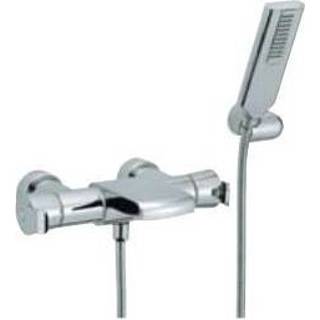 👉 Thermostaatkraan RVS thermostatisch atelier keramisch Huber douche met douchegarnituur 191.AT01H.NS 8719304022626