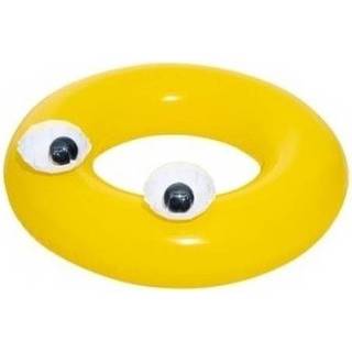 👉 Zwembandje geel volwassenen Opblaasbare zwemband 91 cm