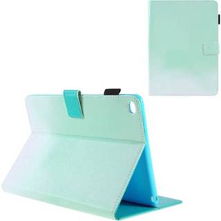 👉 Folio case IPad Air 2 Two-Tone met Standaard Functie - Mint 5712579665089