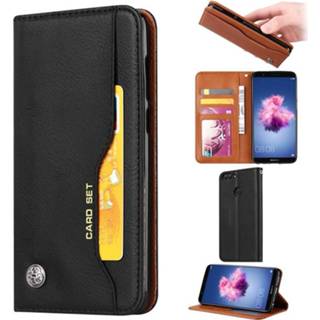 👉 Portemonnee zwart Card Set Serie Huawei P Smart Wallet Case - 5712579748102