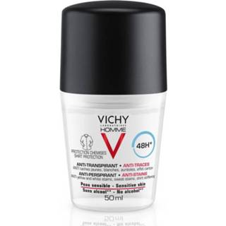 👉 Anti tran spirant nederlands active gele witte Vichy Homme Anti-transpirant DEODORANT 48u Anti-witte en Vlekken roller - 50ml 8710678932146 3337875585750