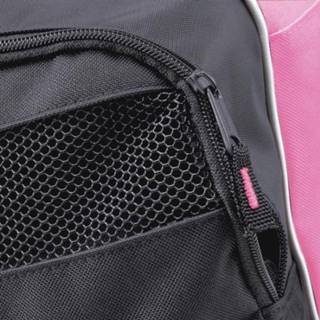 👉 Sporttas roze zwarte polyester met van Quadra