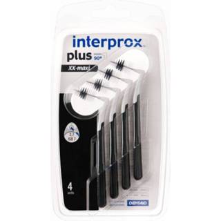 👉 Active small zwart Interprox Plus XX Maxi 6mm-11mm blister 4 ragers 8427426011281