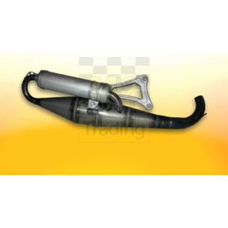 👉 Aluminium Exhaust complet revers Piaggio 2-stroke without painting Malossi mhr team 329834