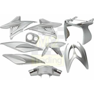 👉 Grijs Yamaha aerox bodykit 9-piece gray metall