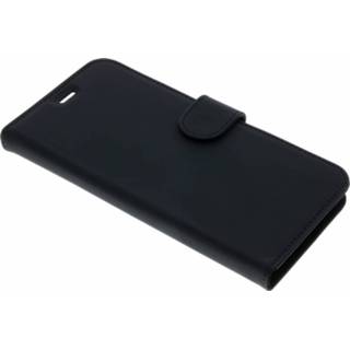 👉 Portemonnee zwarte Wallet TPU Booklet voor de Samsung Galaxy A6 (2018) 8719638603249