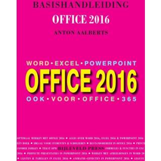 👉 Basishandleiding Office 2016 9789055482535