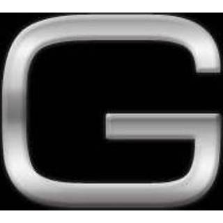 👉 Small Auto sign sticker letter G 2,5 cm