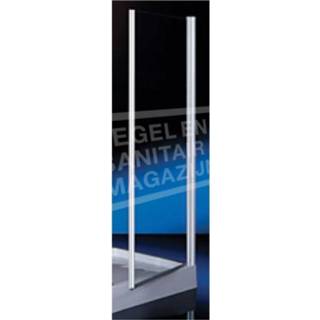 👉 Draaideur chroom glas Plieger Royal (90x185 cm) 6 mm Dik Helder 8025774002106